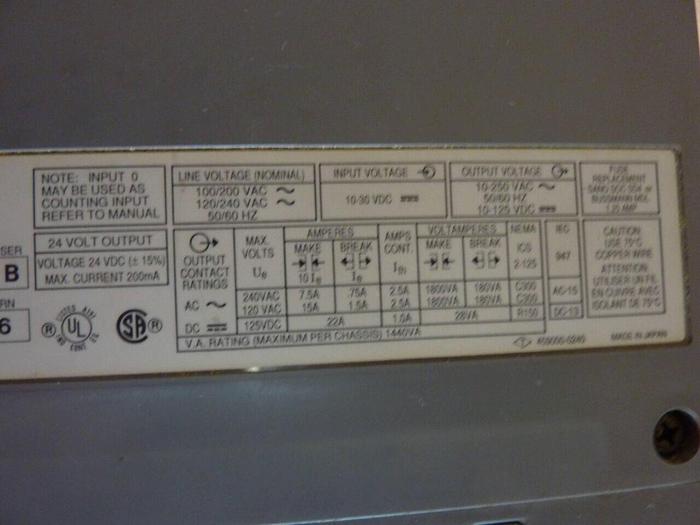 Used ALLEN BRADLEY Processor Module 1747-L30C SER B #24232