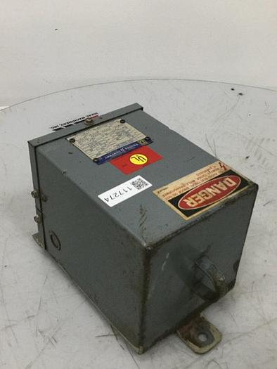Used SQUARE D 3 KVA Dry Type Transformer 351F USED