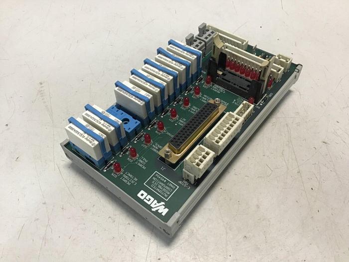 Used AUTOMATED ASSEMBLIES CORP Relay Board 45456 WAGO #135088