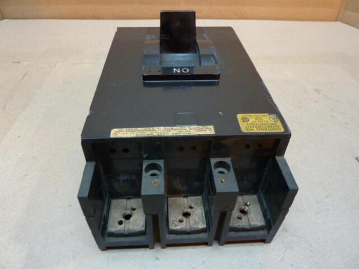 Used SQUARE D 400 Amp Circuit Breaker LAL36000 #29479