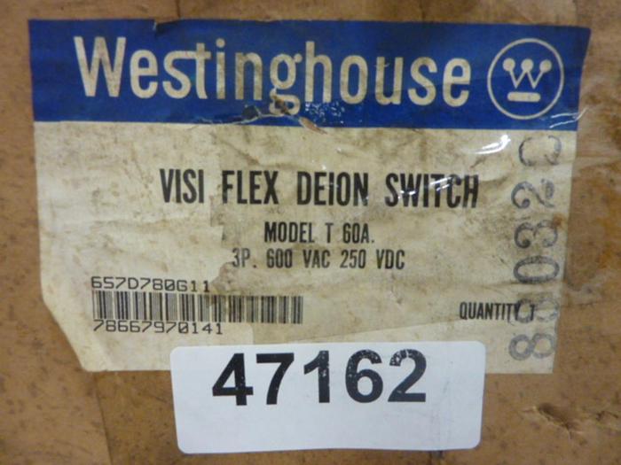 Used WESTINGHOUSE Switch 657D780G11 #47162