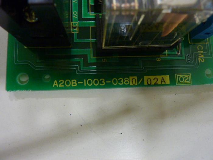 Used FANUC Circuit Board A20B-1003-0380/02A #78018