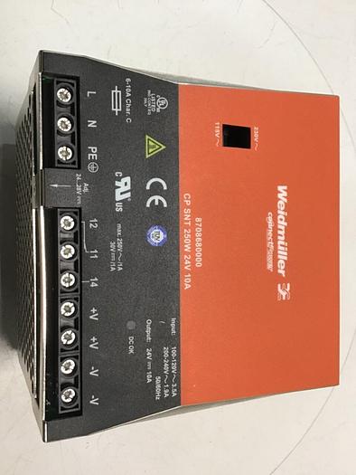Used WEIDMULLER Power Supply 8708680000 #121101