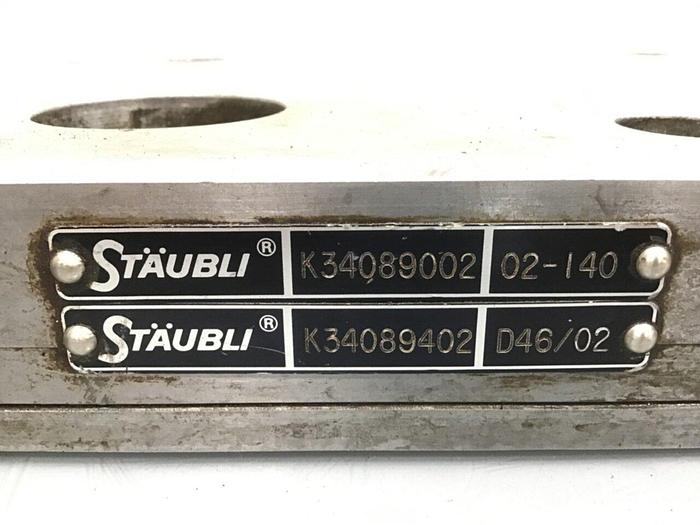 Used STAUBLI Magnetic Platens w/ Control K34089002 K34089302 Used