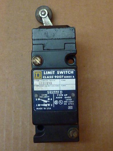 Used SQUARE D Limit Switch 9007AEQ2699 #27060