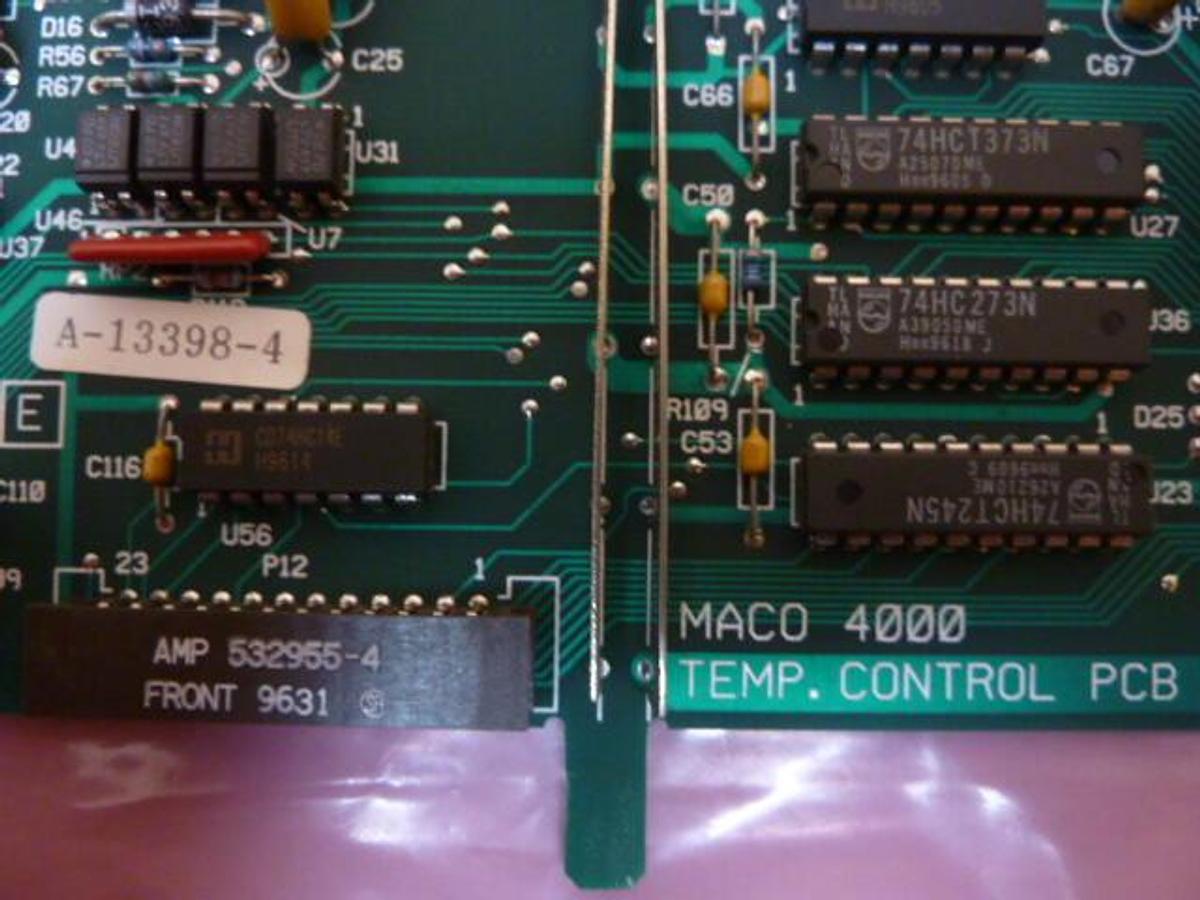 Used BARBER COLMAN Temp Control Circuit Board A-13398-4 Used