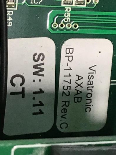 Used VISATRONIC Circuit Board BP-11752 SER C #128794