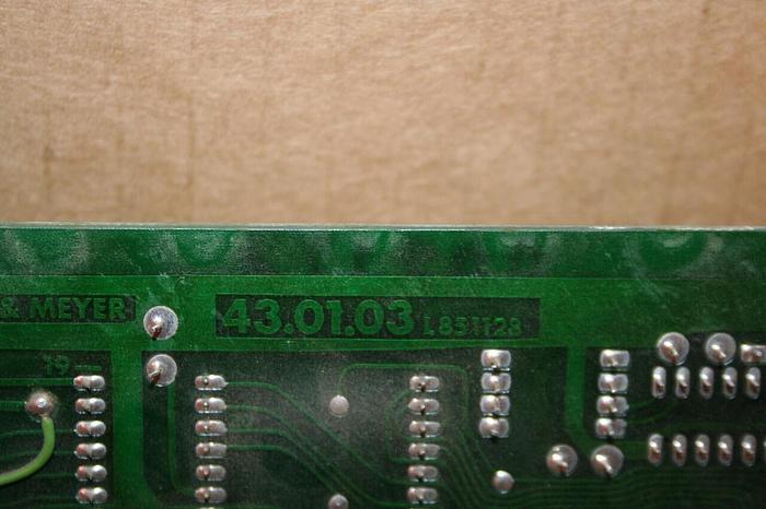 Used SIEB & MEYER Spindle Processor Board CSS90 Used