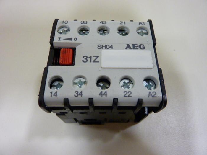 Used AEG Contactor SH04 31Z #53449