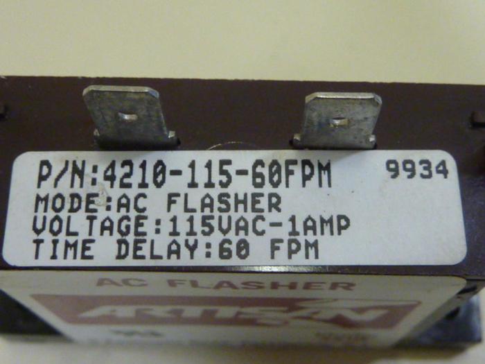 Used ARTISAN AC Flasher 4210-115-60FPM #61411