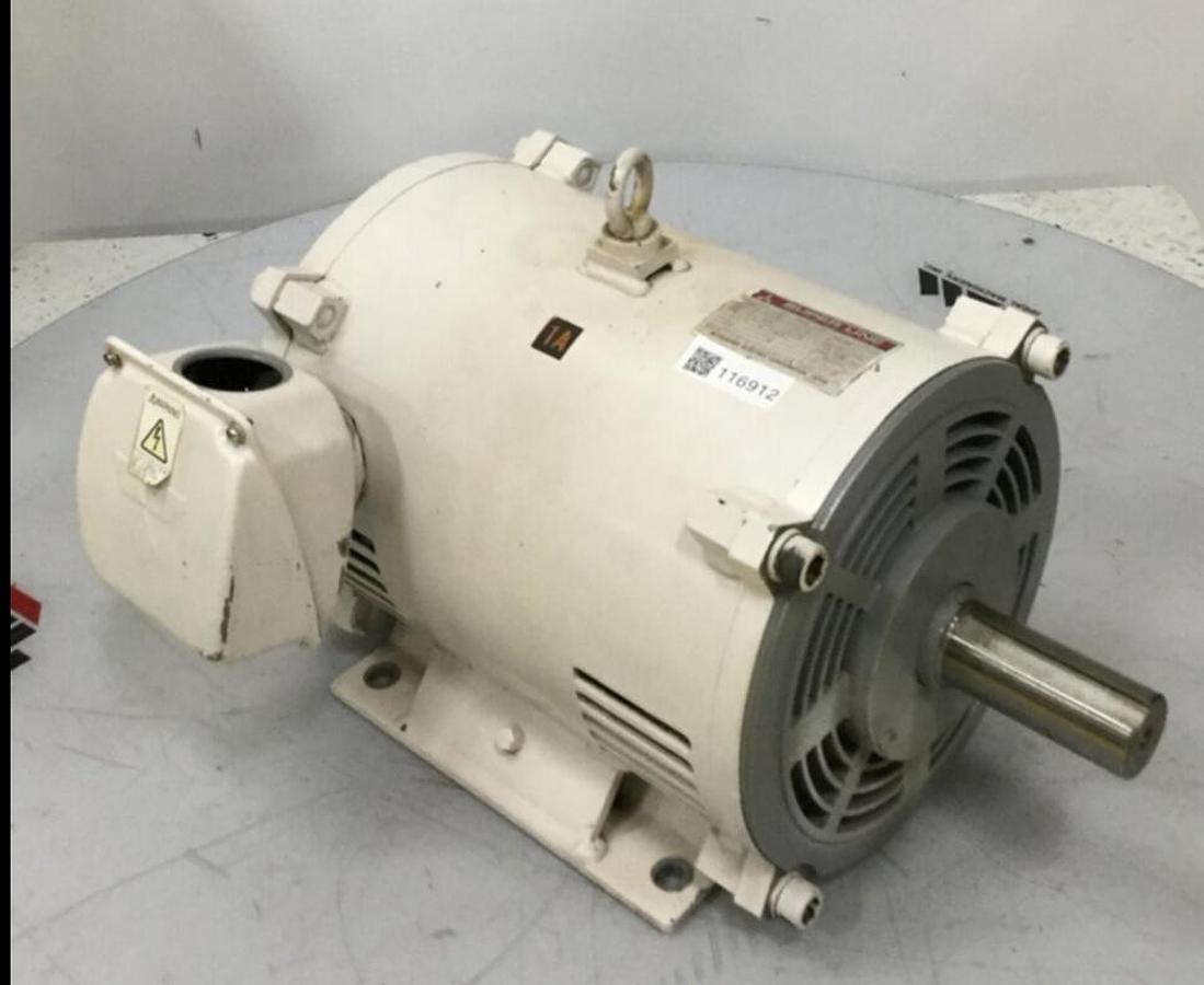 Used MITSUBISHI 25 HP Induction Motor SB-JR 25 HP Used