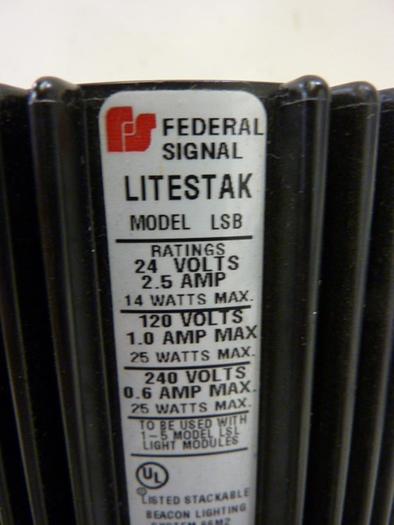 FEDERAL SIGNAL Safety Light Base LSB-024-240 #52662
