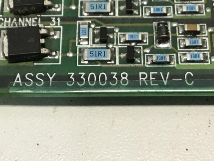 Used VAN DORN Pathfinder DC Output Board PC330-038 