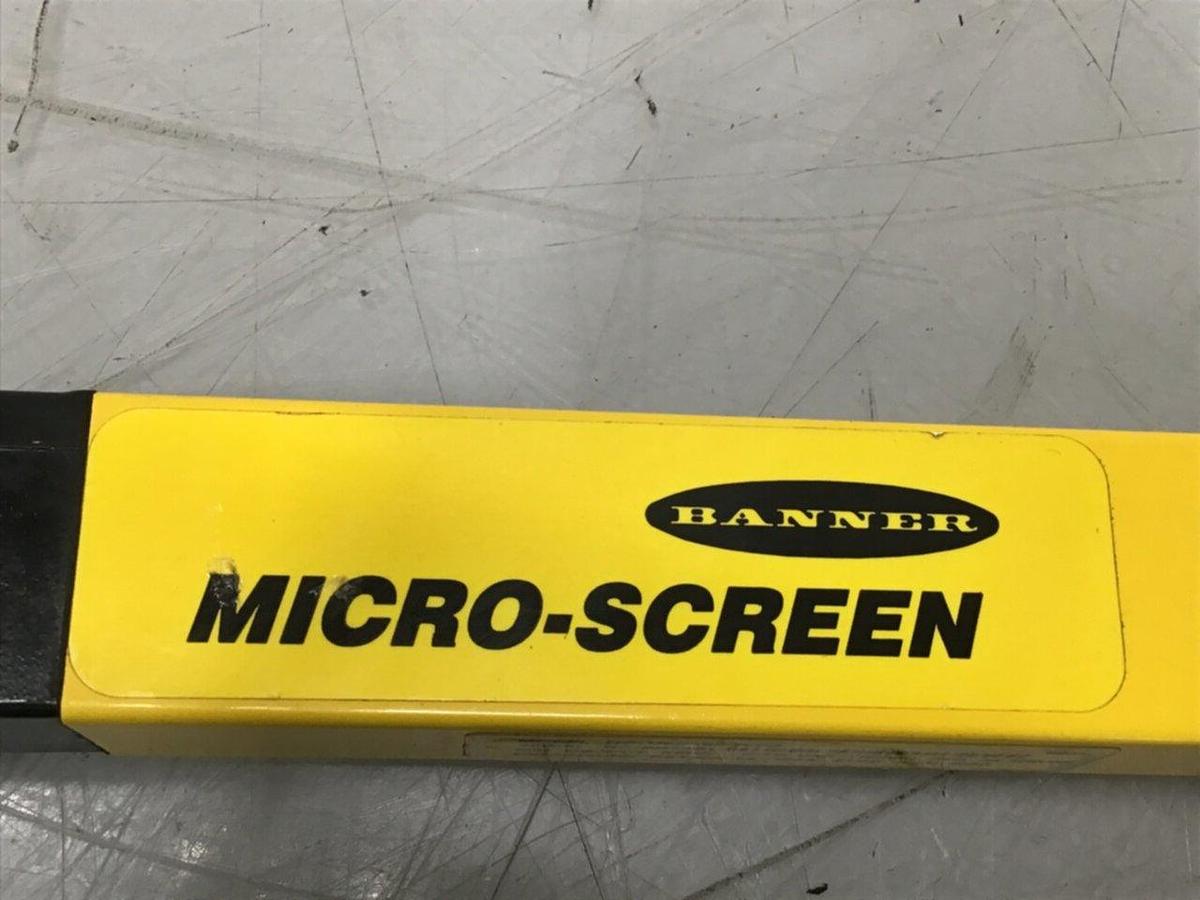 Used BANNER ENGINEERING Light Curtain Emitter USE3624YP2 USED