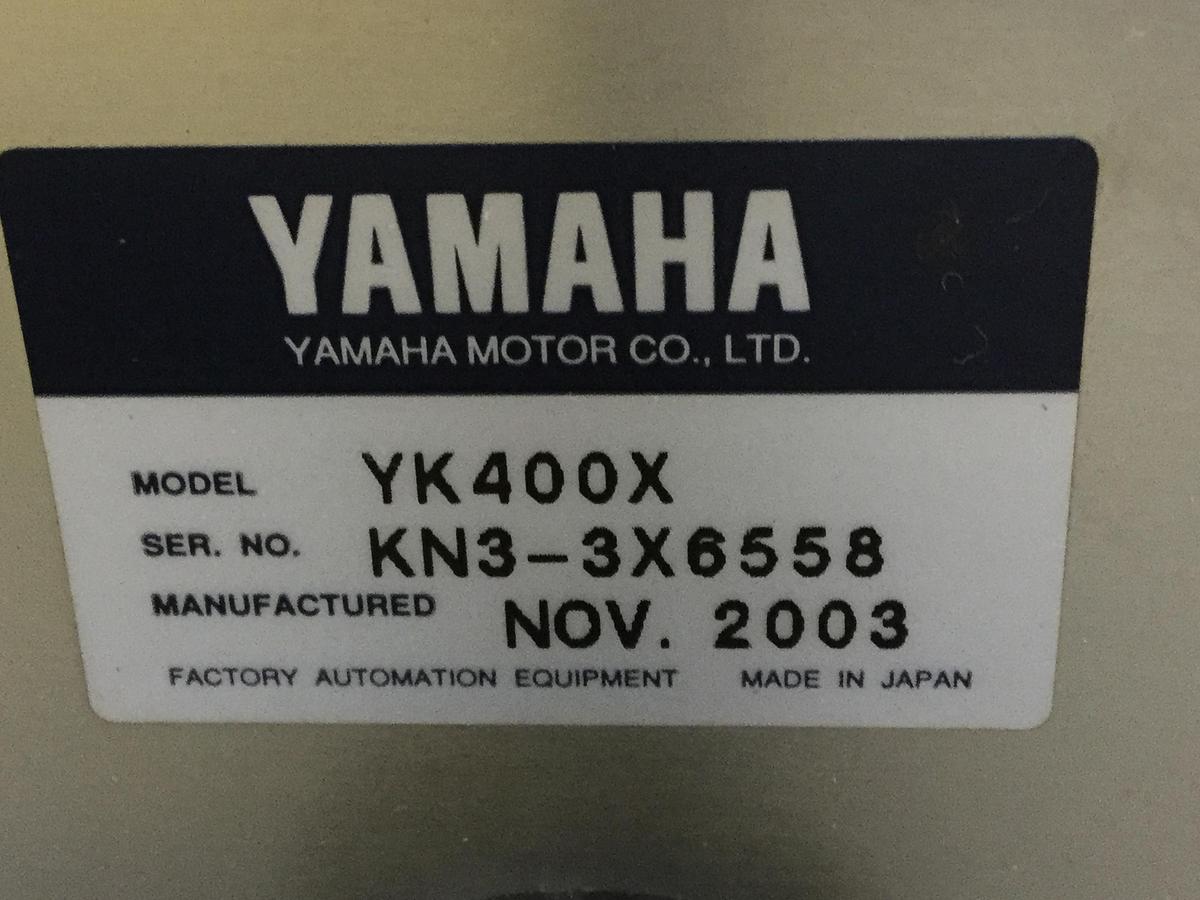 Used YAMAHA High Speed Scara Robot YK400X Used