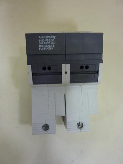 Used ALLEN BRADLEY 30 Amp Fuse Holder 1492-FB2J30 #58684