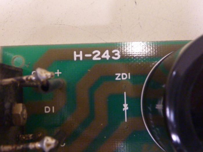 Used HARMO Circuit Board H-243 #67016