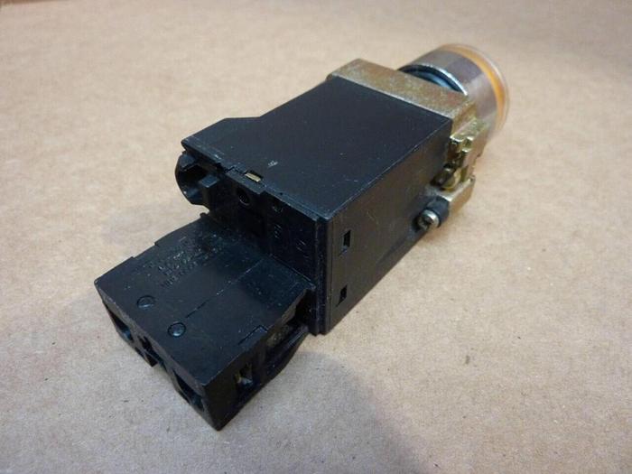 Used SCRAP/DNL/GENERIC Push Button PB223 AMBER #38223