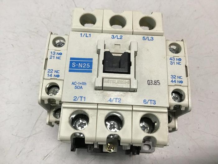 Used MITSUBISHI Magnetic Contactor S-N25 #123997