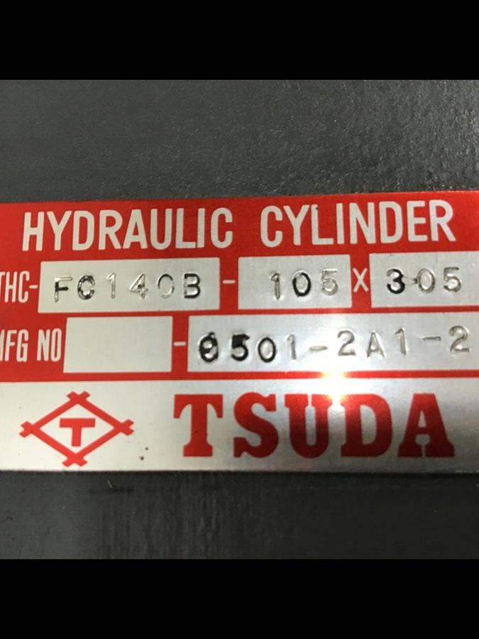 Used TSUDA Clamp Cylinder THC-FC140B-105X305 #142799