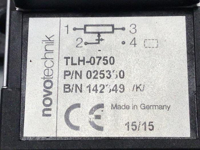 Used NOVOTECHNIK Linear Transducer TLH0750 Used