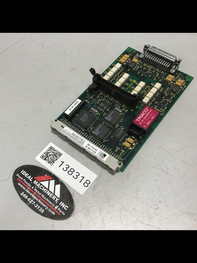 Used RESOTEC Circuit Board 90110.03 Used #138318