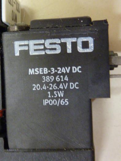 Used FESTO Solenoid Valve CPE18-M1H-5/3E-1/4 #59685