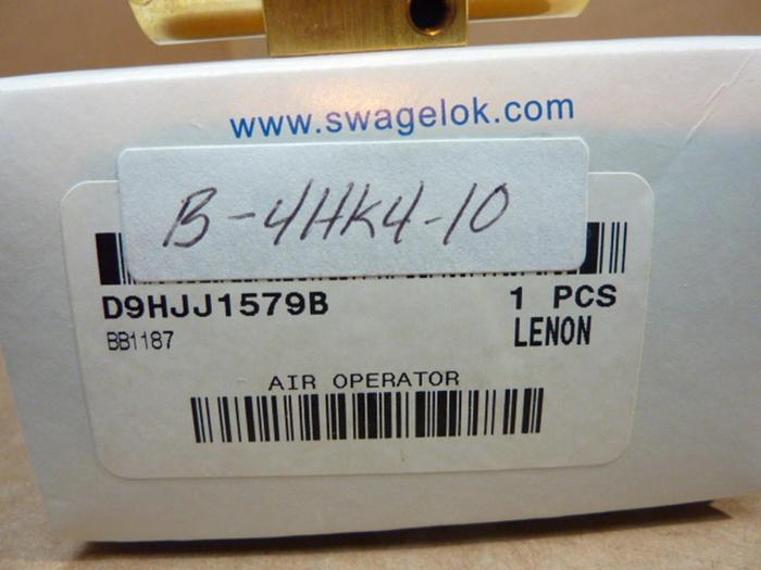 SWAGELOK Air Operator Valve B-4HK4-10 #41028
