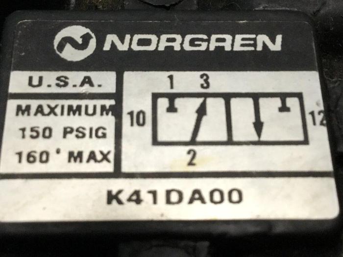 Used NORGREN Air Control Valve K41DA00 #110921
