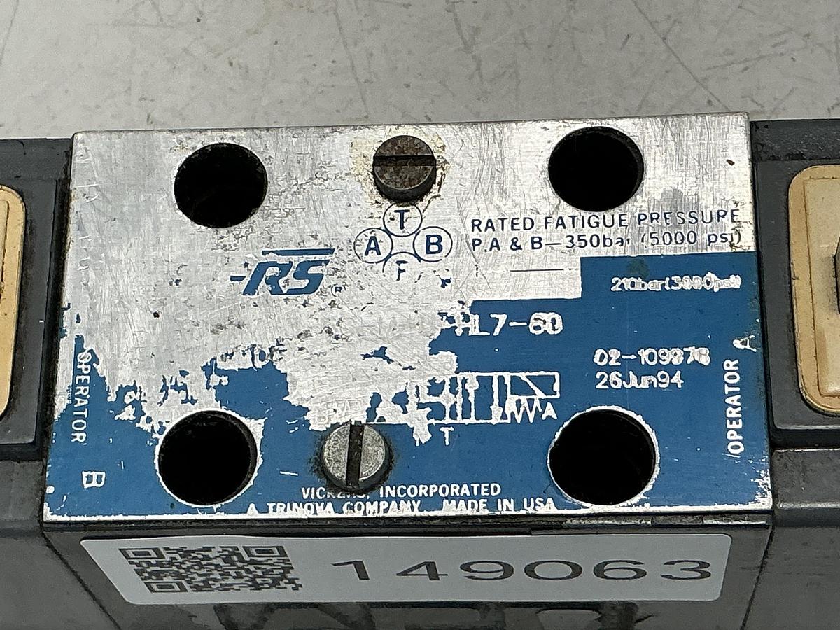 Used VICKERS DG4V-3-2AL-M-U-HL7-60