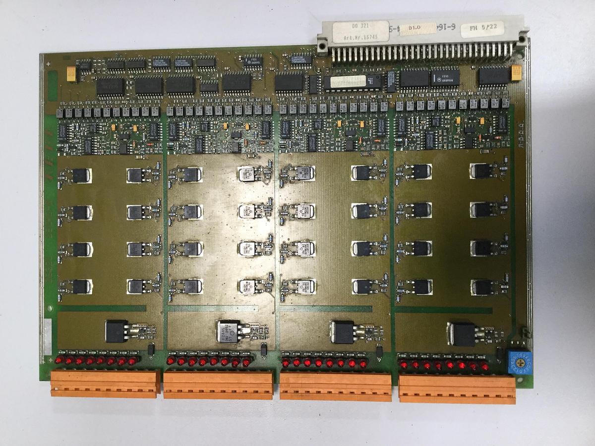 Used KEBA Input Output Board D0321 1914D-0 Used #100878