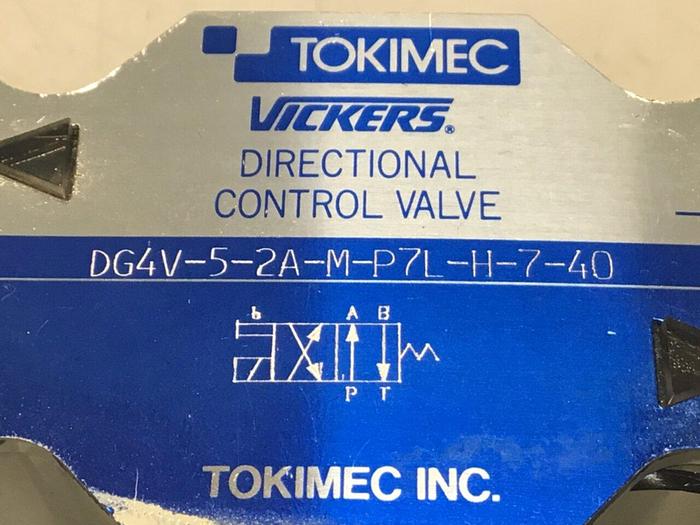 Used VICKERS Tokimec Directional Control Valve DG4V52AMP7LH740 Used