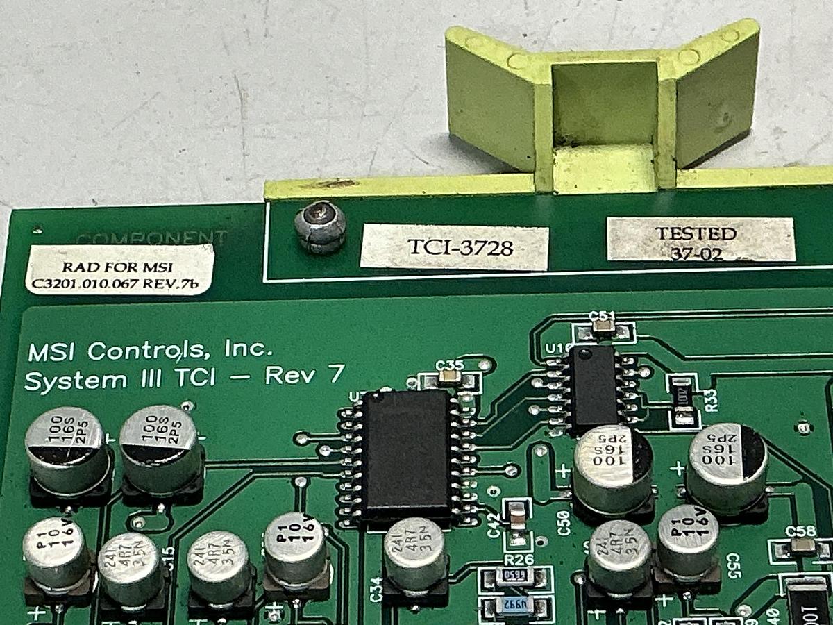 Used MSI CONTROLS C3201.010.067