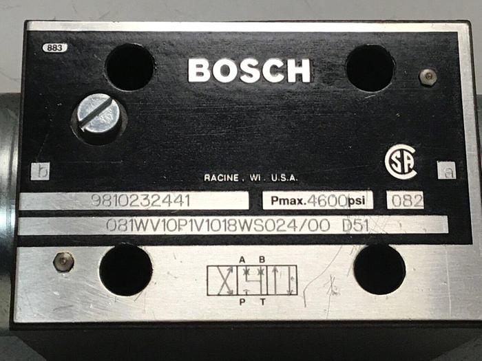 Used BOSCH Valve 081WV10P1V1018 9810232441 Used