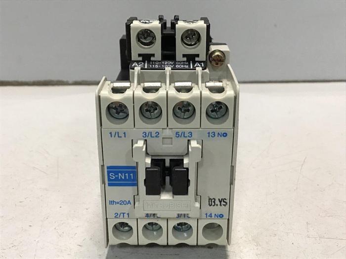 Used MITSUBISHI Magnetic Contactor S-N11 #125460