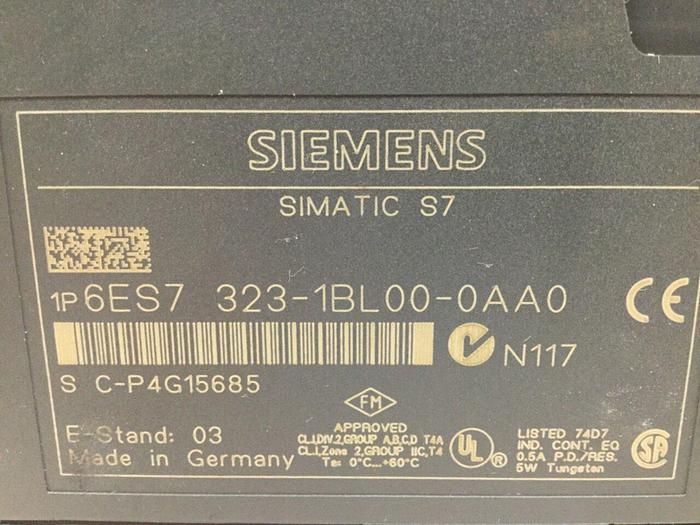Used SIEMENS I/O Module 6ES7 323-1BL00-0AA0 #102820