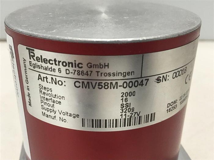 Used T&R ELECTRONIC Encoder CMV58M-00047 #140746