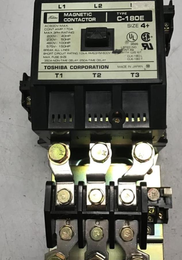 Used TOSHIBA Magnetic Contactor C-180E Used