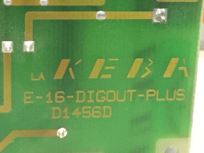 Used KEBA Engel Output Board E-16-DIGOUT-PLUS D1456D Used