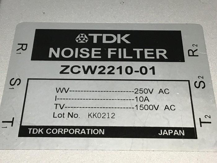 Used TDK Noise Filter ZCW2210-01 #123514