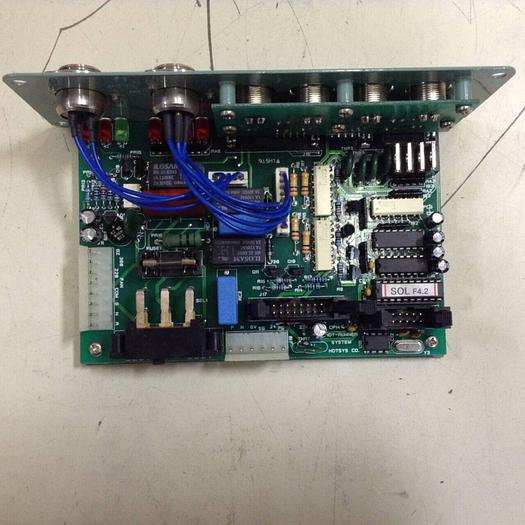 Used HOTSYS Hot Runner Control Card M-2 FUZZY / HRC #87695