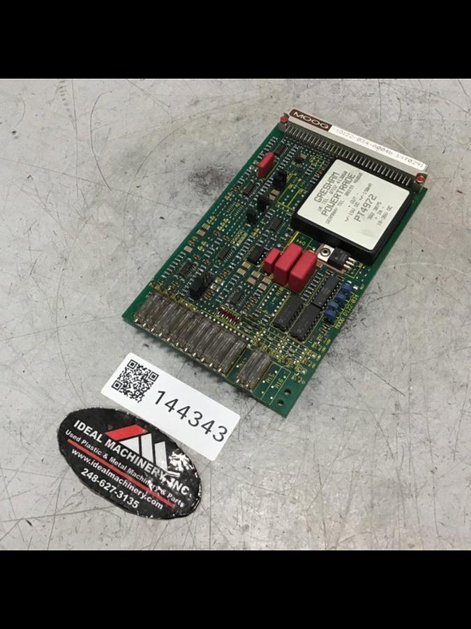 Used MOOG Circuit Board D122-034-A004B Used #144343