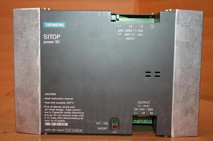 Used SIEMENS Power Supply 6EP1 437-1SL01 Used