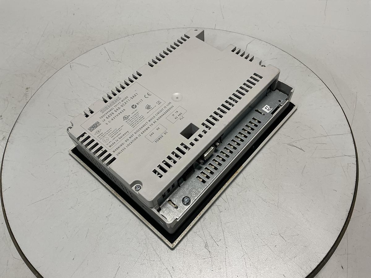 Used SIEMENS 6AV6 640-0CA11-0AX1