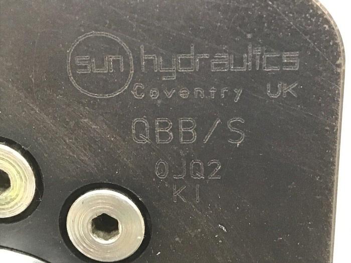 Used SUN HYDRAULICS Sandwich Manifold QBB/S Used
