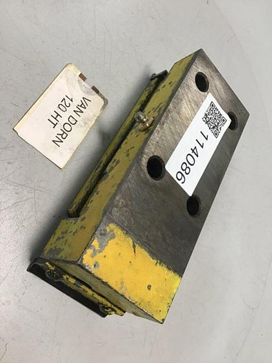 Used VAN DORN Moving Platen Shoe 120HT / MPS #114086