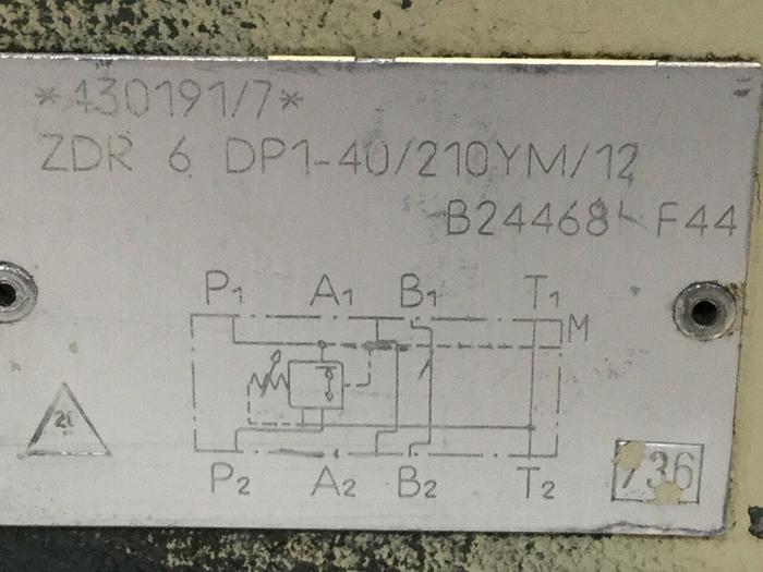 Used REXROTH Pressure Reducing Valve ZDR6DP140210YM12 #104740
