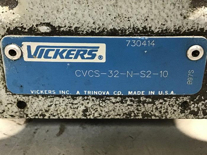 Used VICKERS Valve CVCS32NS210 #139663
