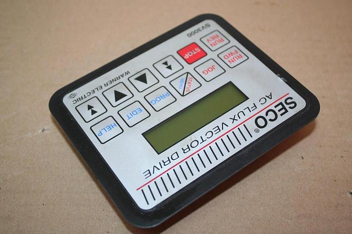 Used WARNER ELECTRIC Keypad SV3000 #34053