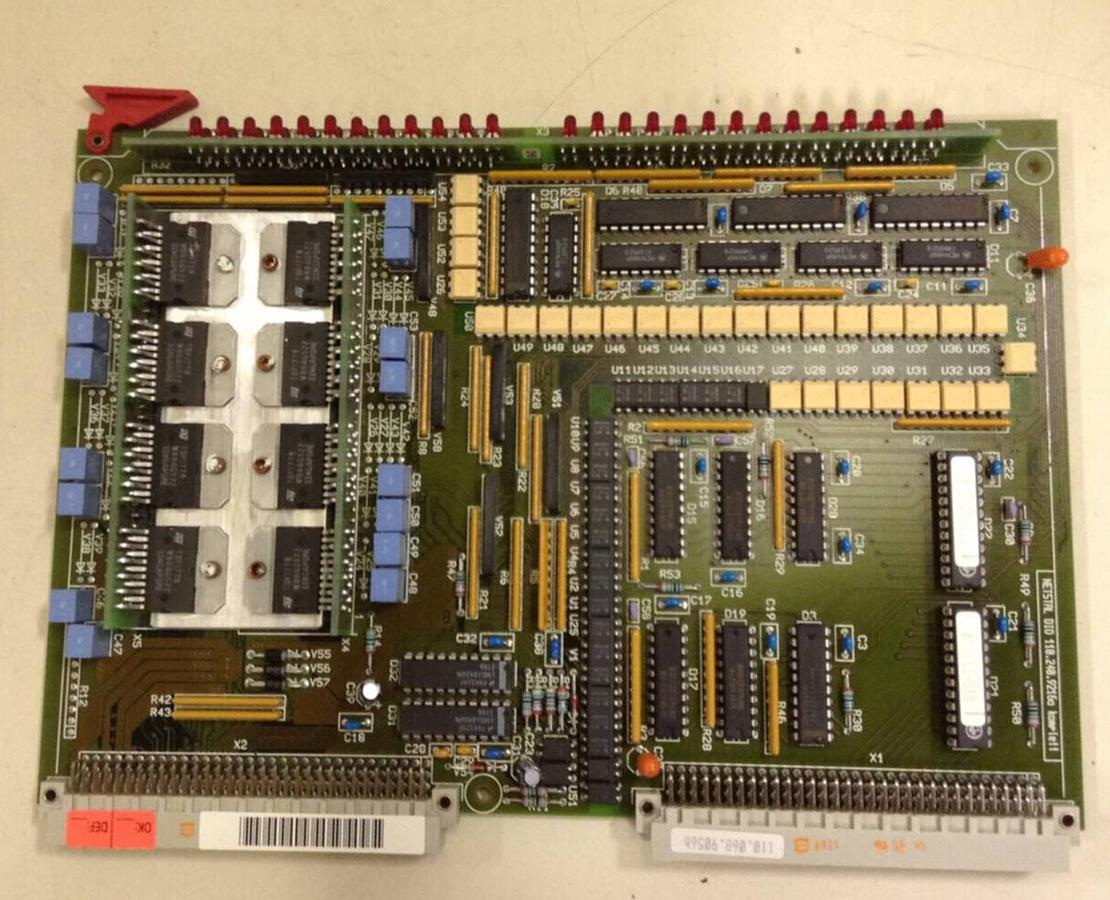 Used NETSTAL Circuit Board DIO 110.2409216A USED